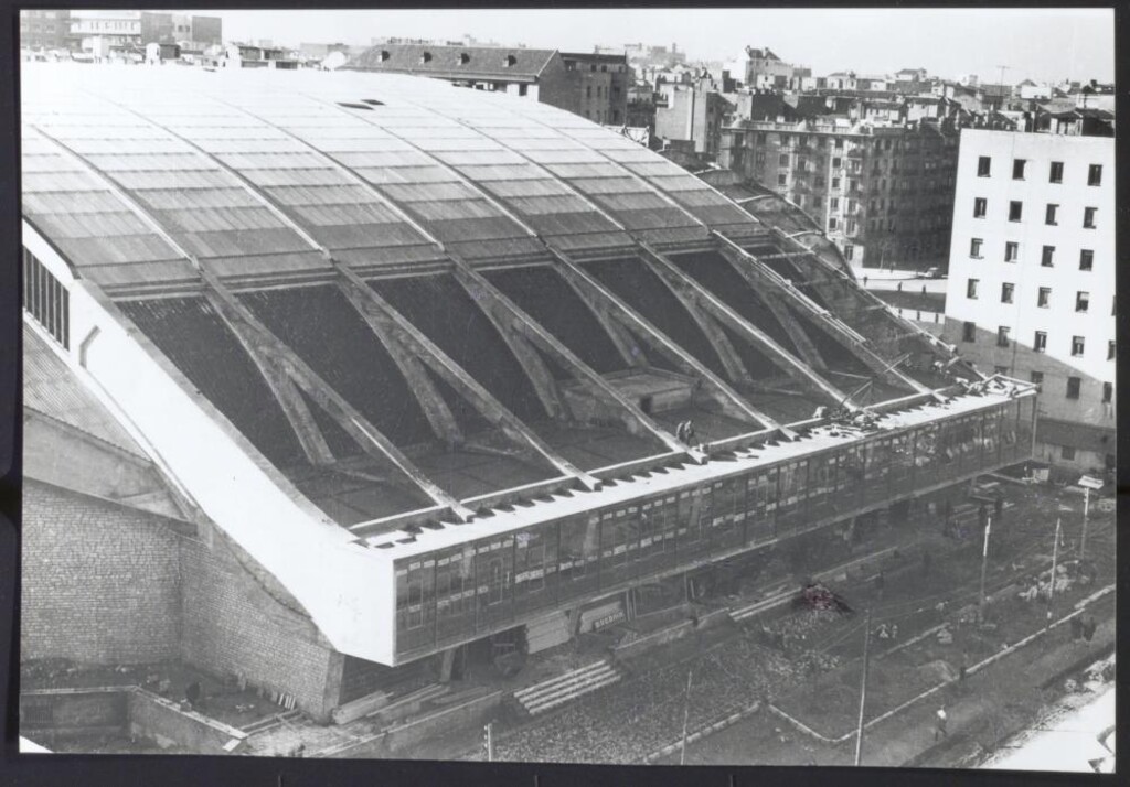Miniatura de Construcción del Palacio de los Deportes