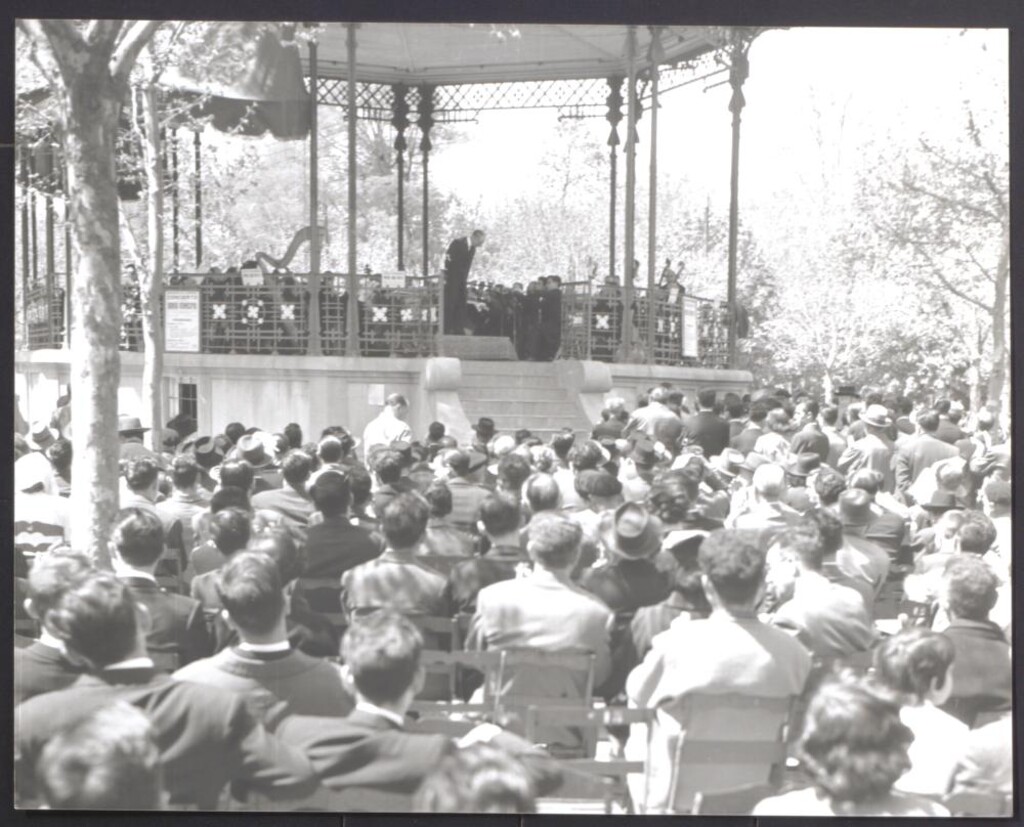 Miniatura de Quiosco de la Música en el Parque del Retiro