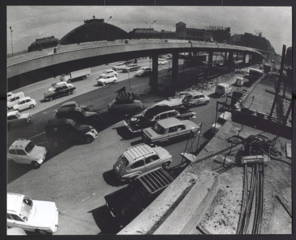 Miniatura de Caos circulatorio por las obras del Scalextric de Atocha
