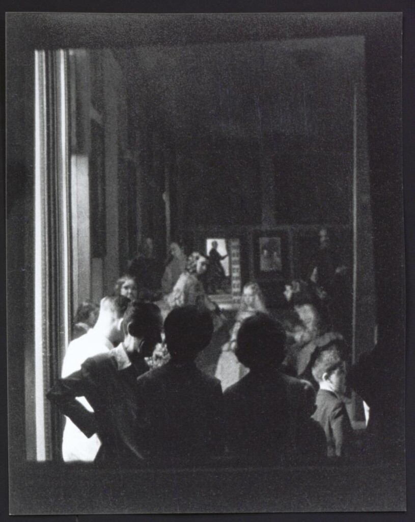 Miniatura de Las Meninas en el Museo Nacional del Prado