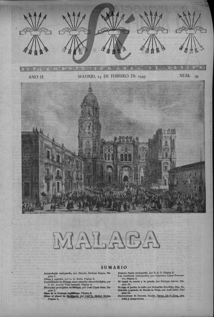 Miniatura de Arriba del 14 de febrero de 1943 suplemento