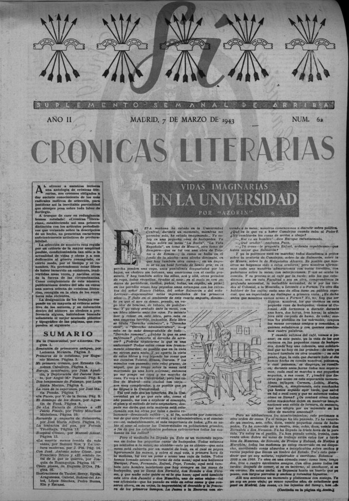 Miniatura de Arriba del 7 de marzo de 1943 suplemento