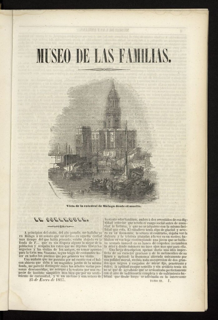 Miniatura de Museo de las familias: periódico mensual del 25 de enero de 1845