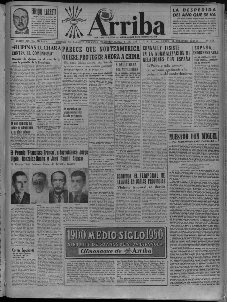 Miniatura de Arriba del 31 de diciembre de 1949
