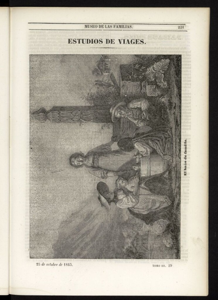 Miniatura de Museo de las familias: periódico mensual del 25 de octubre de 1845