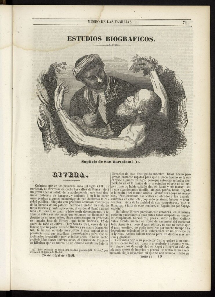 Miniatura de Museo de las familias: periódico mensual del 25 de abril de 1846