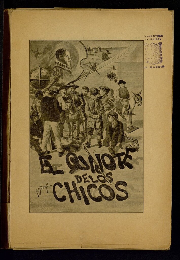 Miniatura de El Quijote de los chicos : revista quincenal dedicada a la infancia