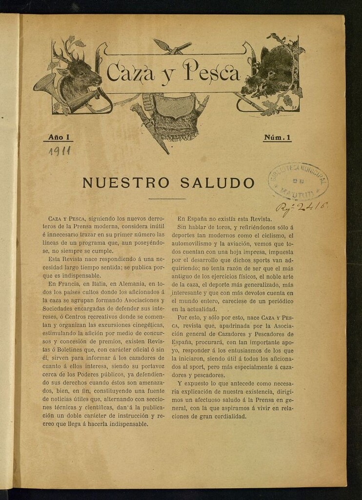 Miniatura de Caza y Pesca