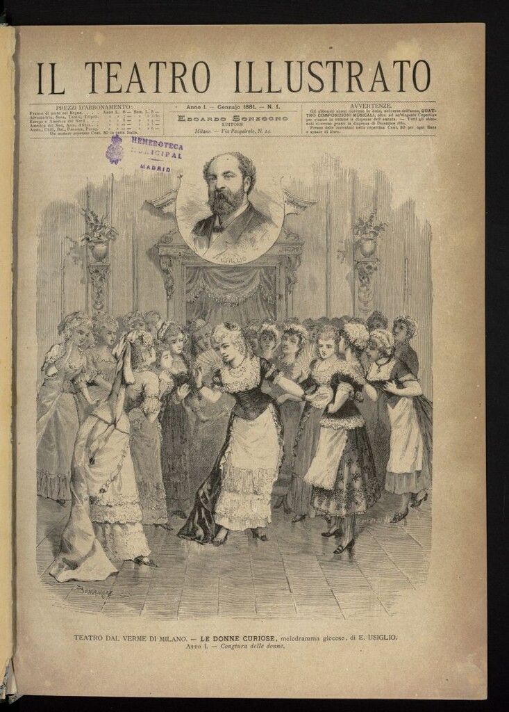 Miniatura de Il Teatro illustrato