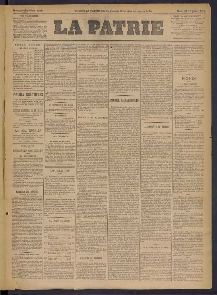 Miniatura de La Patrie