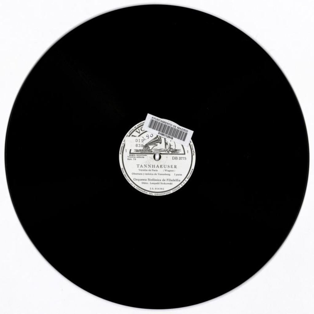 Miniatura de Tannhaeuser. Obertura y música de Venusberg : versión de París