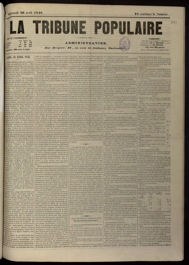 Miniatura de La Tribune Populaire