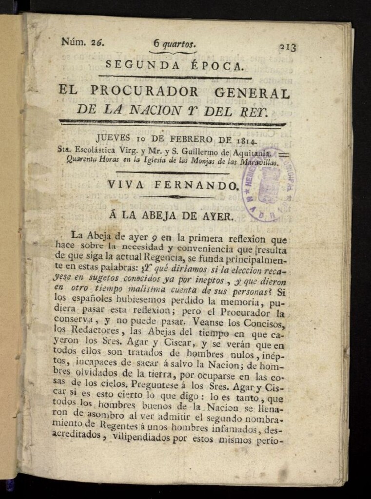 Miniatura de El Procurador General de la Nación y del Rey (Madrid)