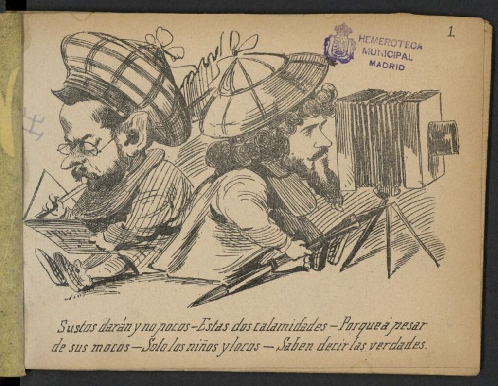 Miniatura de Vistazos: album revista quincenal de caricaturas
