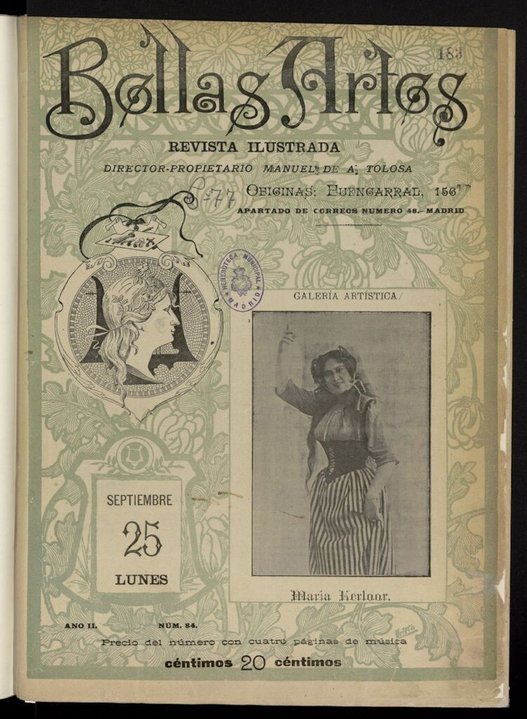 Miniatura de Bellas Artes: revista ilustrada