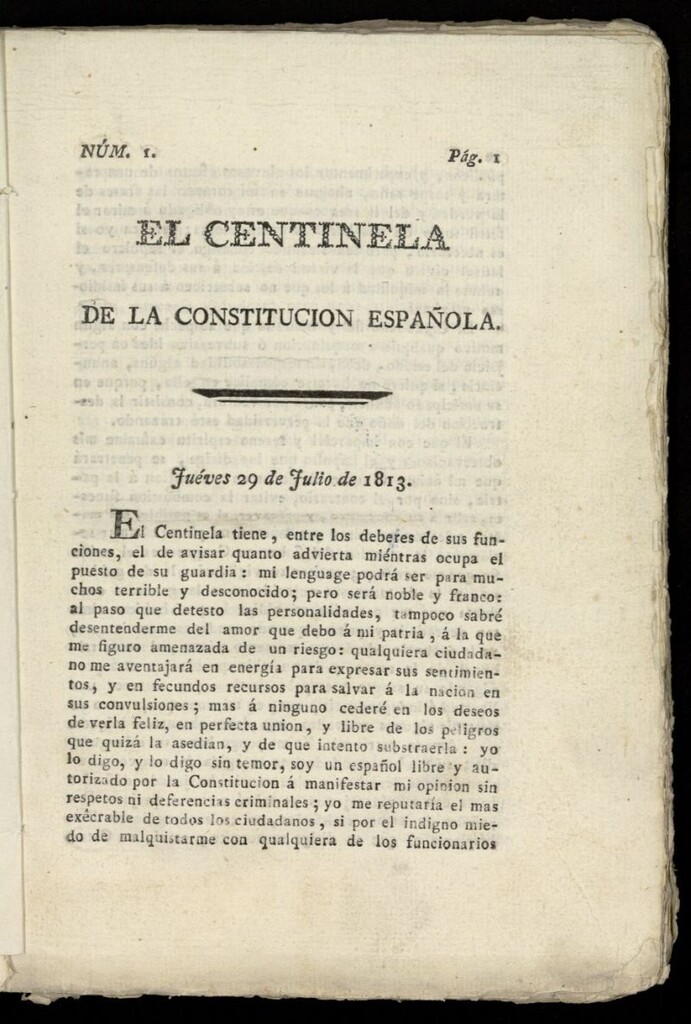 Miniatura de Centinela de la Constitución Española