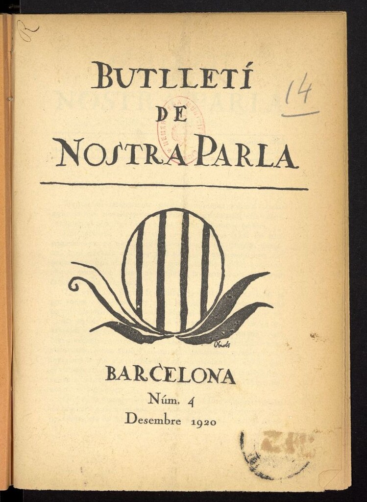 Miniatura de Butlletí de la Nostra Parla