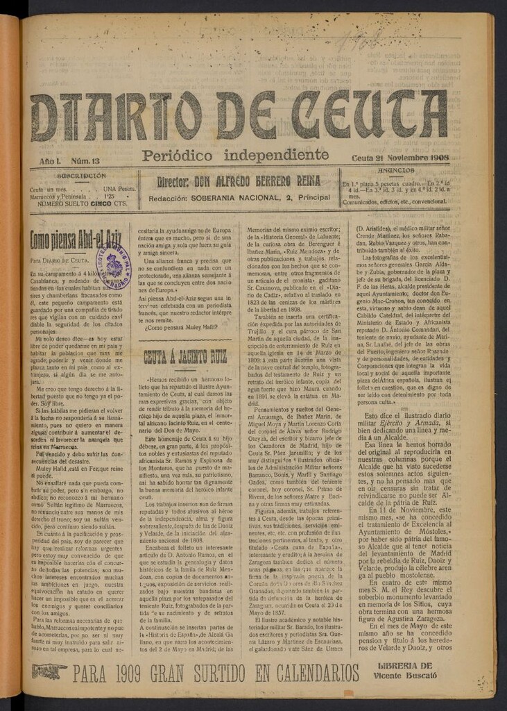 Miniatura de Diario de Ceuta