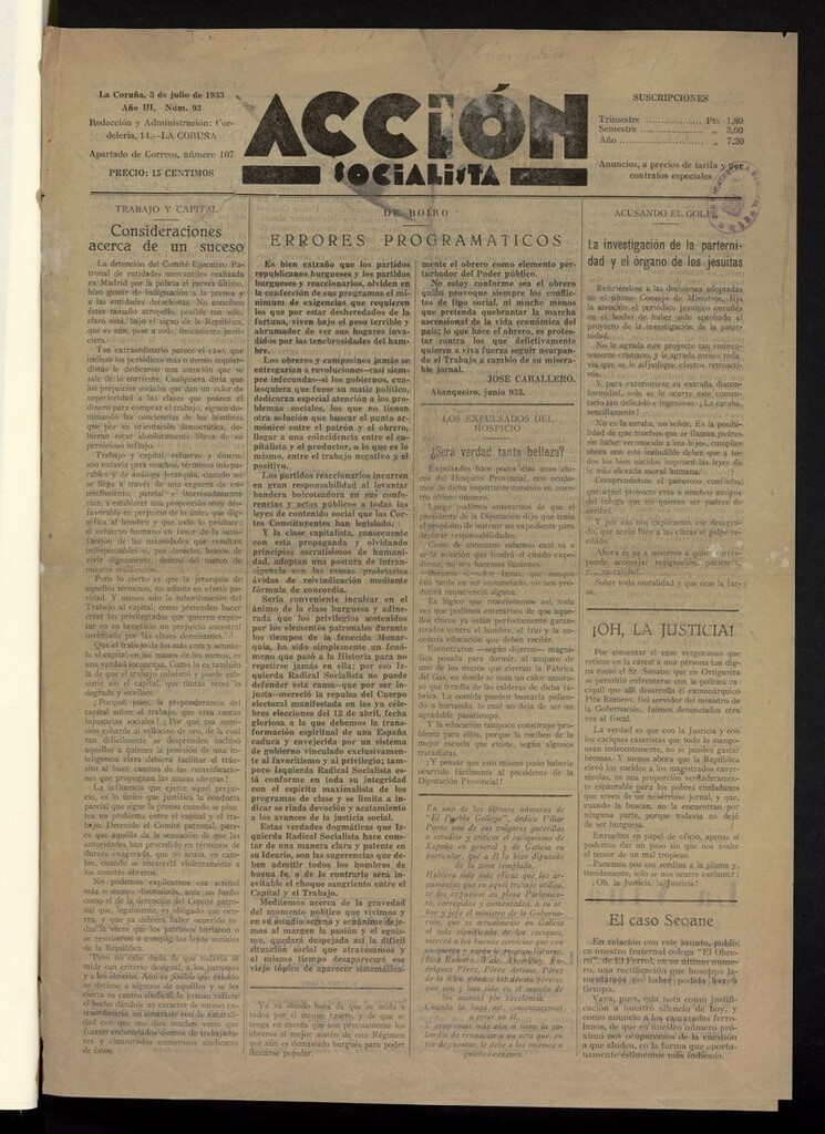 Miniatura de Acción Socialista