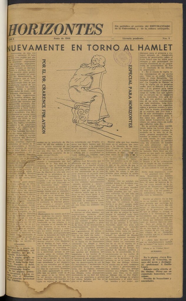 Miniatura de Horizontes (Antioquia. 1946)