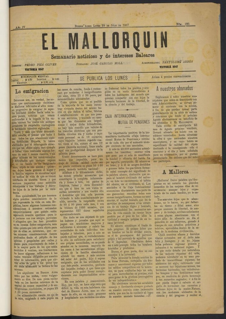 Miniatura de El Mallorquín (Buenos Aires. 1904)