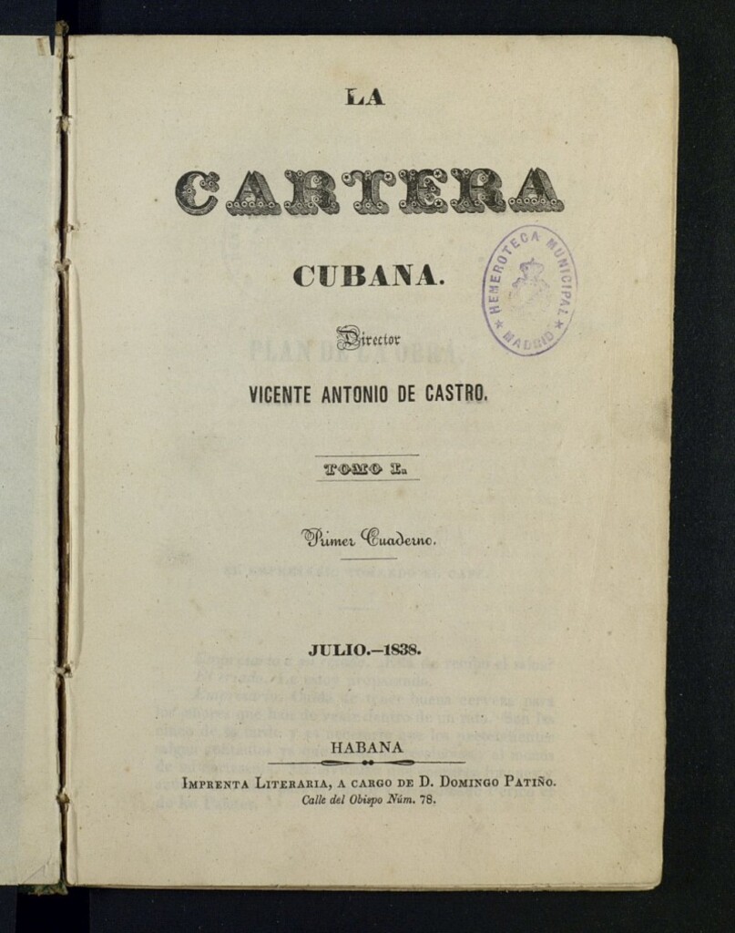 Miniatura de La Cartera Cubana