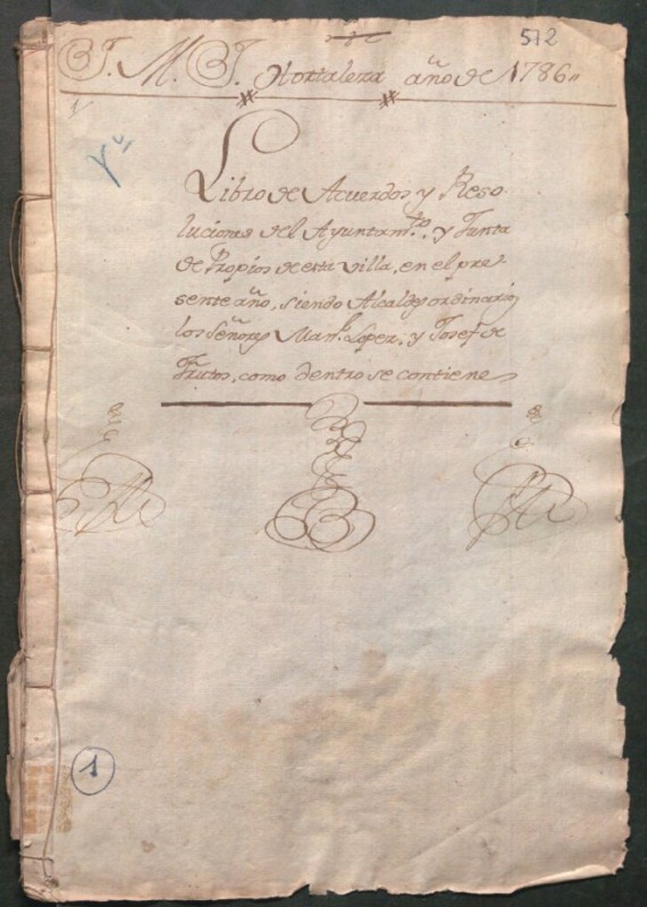Miniatura de Libros de Actas de Acuerdos del Pleno del Ayuntamiento de Hortaleza