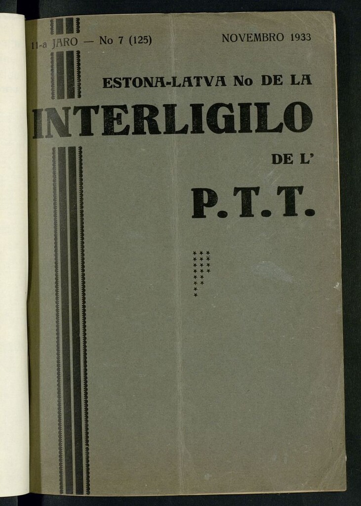 Miniatura de La Interligilo de l´P.T.T.