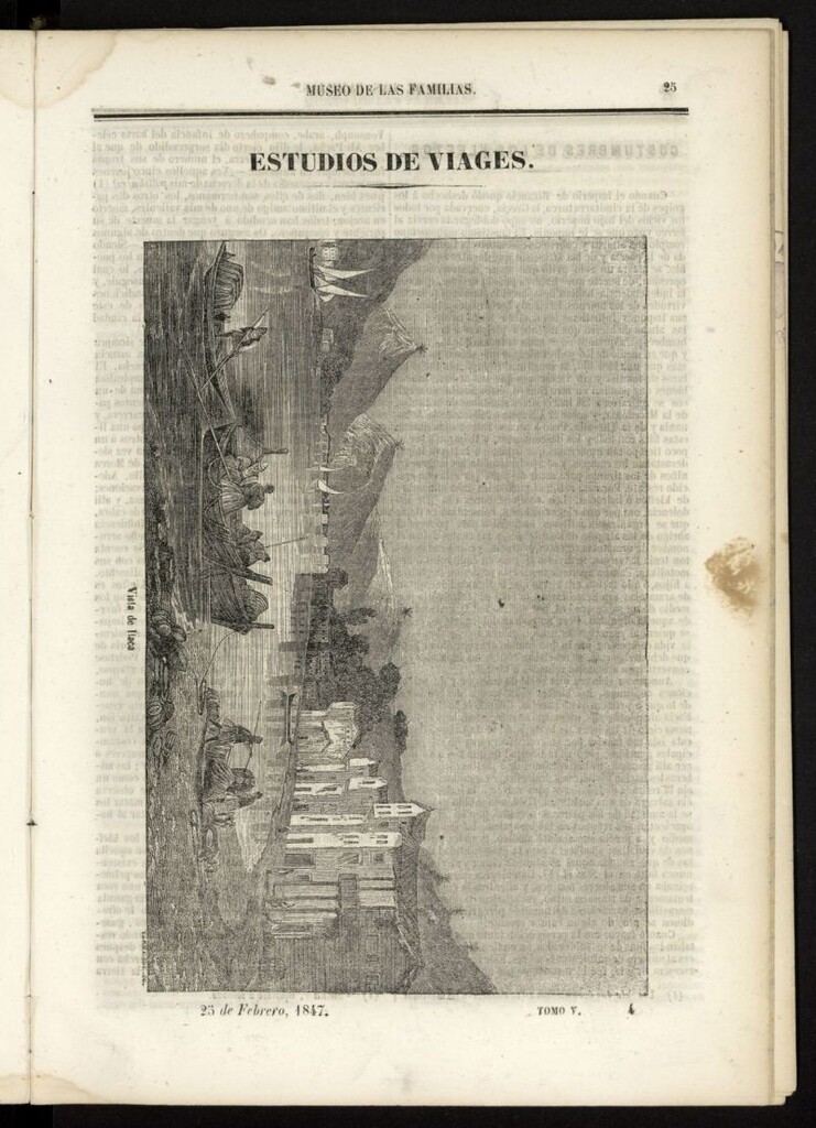 Miniatura de Museo de las familias: periódico mensual del 25 de febrero de 1847