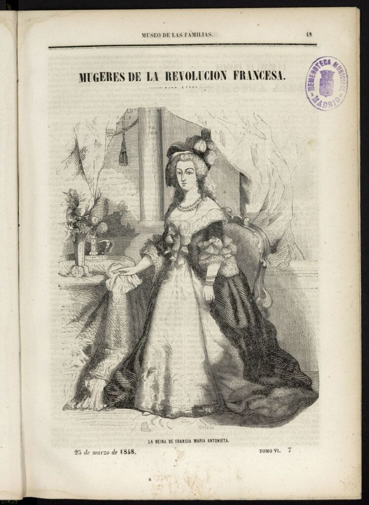 Miniatura de Museo de las familias: periódico mensual del 25 de marzo de 1848
