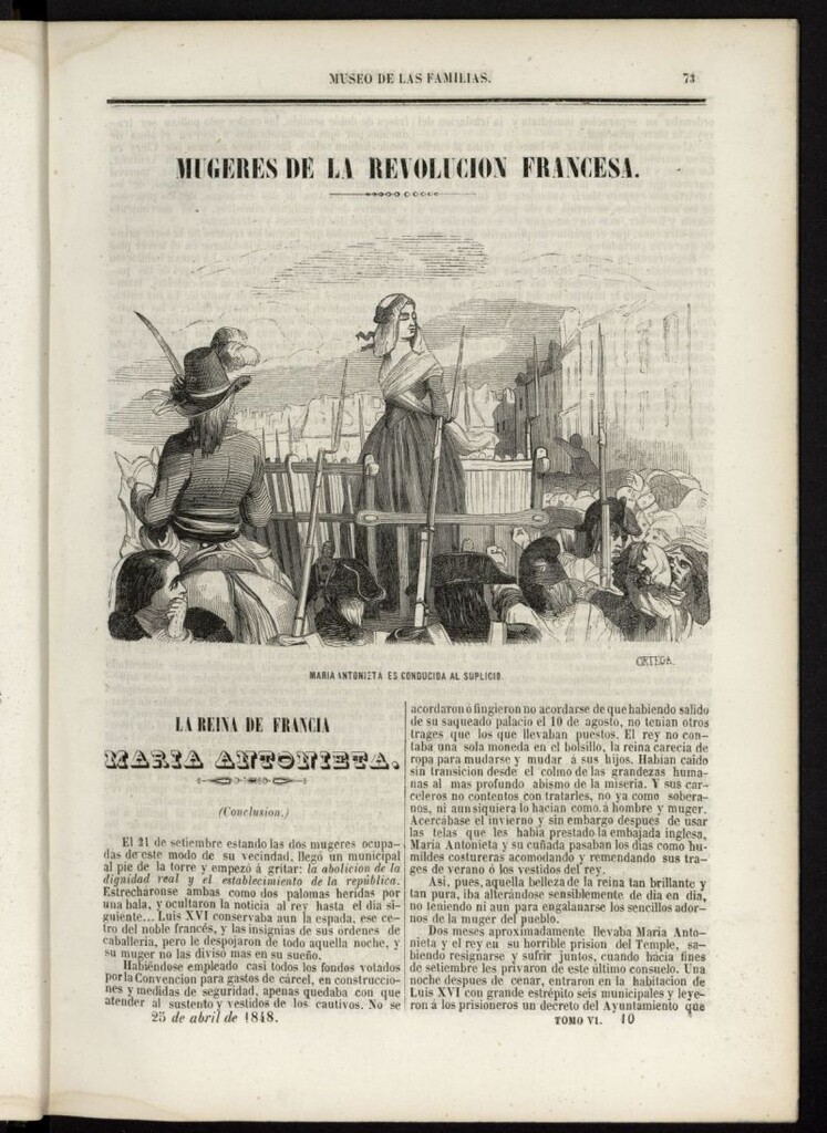 Miniatura de Museo de las familias: periódico mensual del 25 de abril de 1848