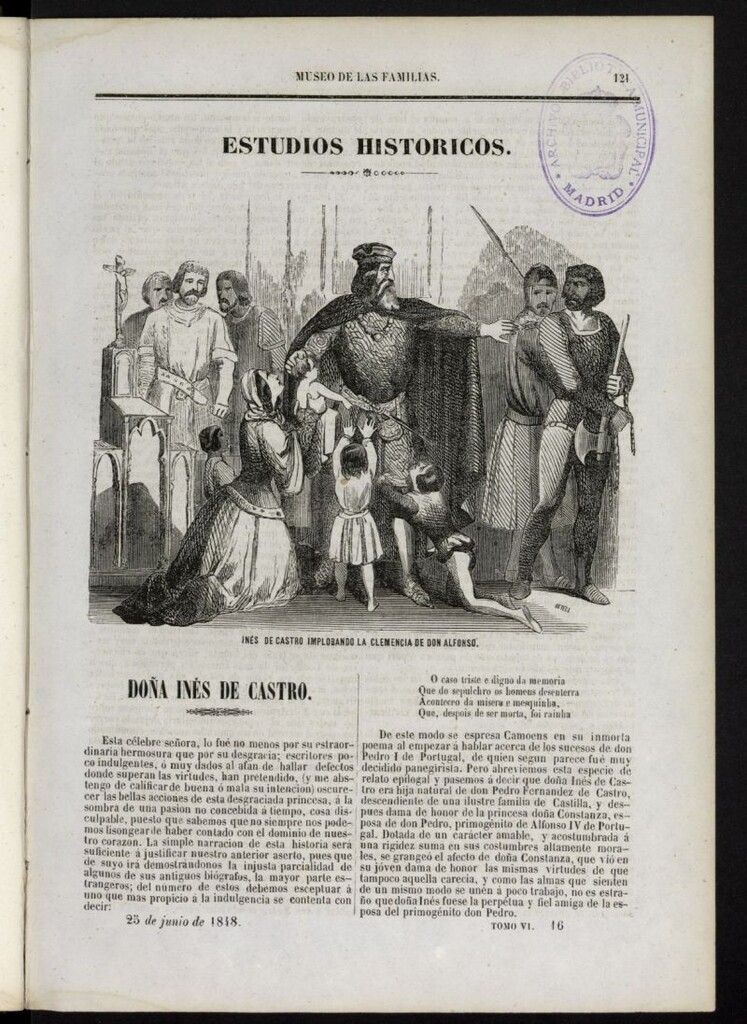 Miniatura de Museo de las familias: periódico mensual del 25 de junio de 1848