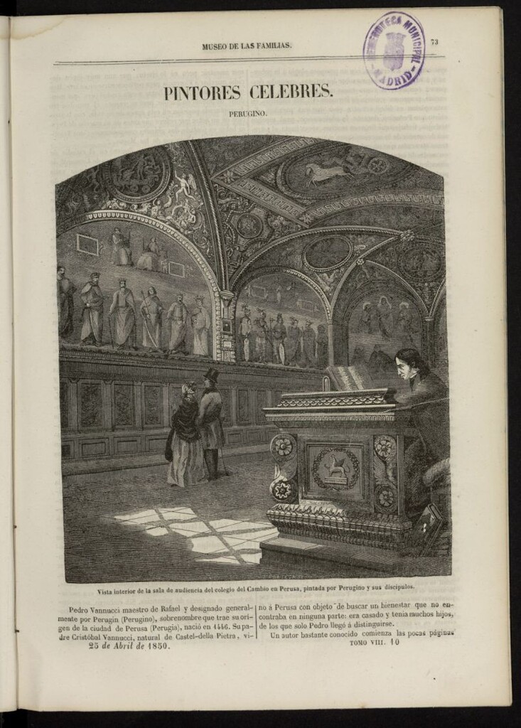 Miniatura de Museo de las familias: periódico mensual del 25 de abril de 1850