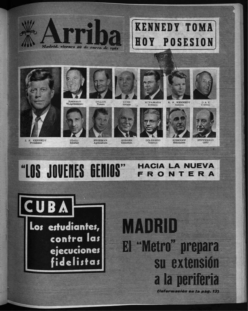 Miniatura de Arriba del 20 de enero de 1961