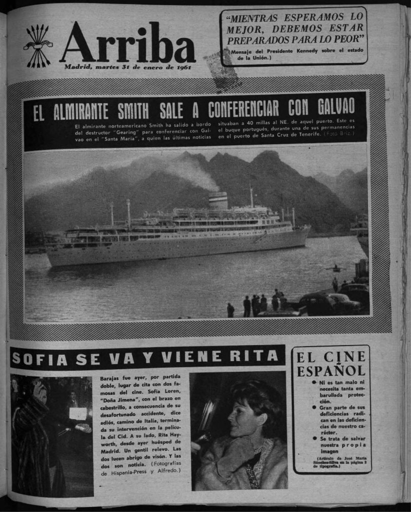 Miniatura de Arriba del 31 de enero de 1961