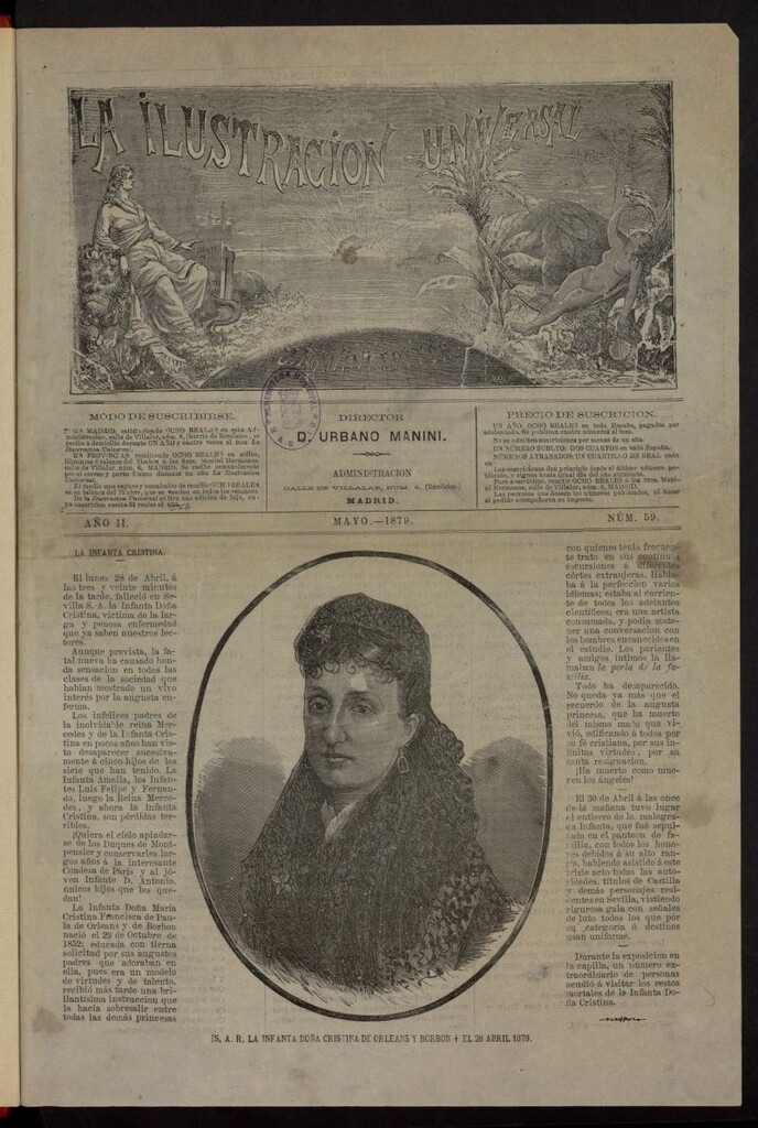 Miniatura de La Ilustración Universal (Madrid. 1878)