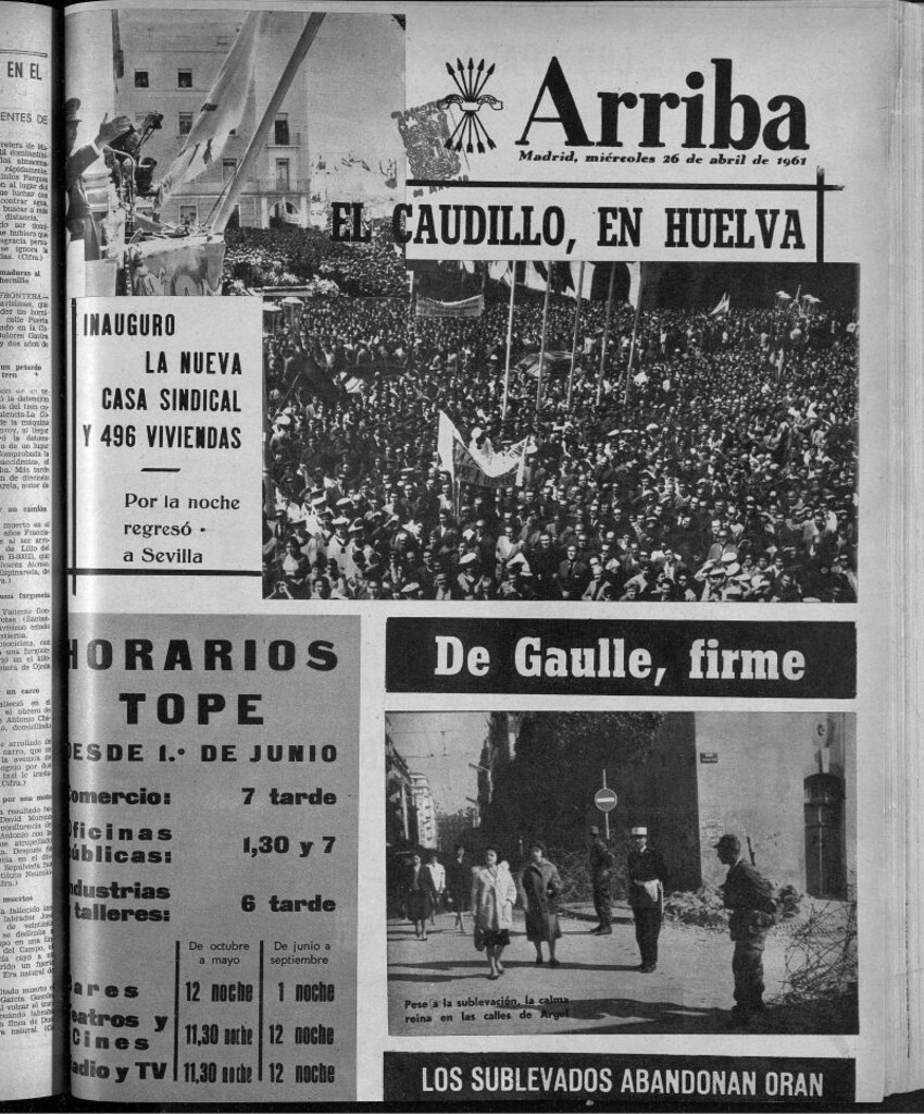 Miniatura de Arriba del 26 de abril de 1961