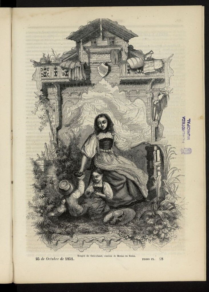 Miniatura de Museo de las familias: periódico mensual del 25 de octubre de 1851