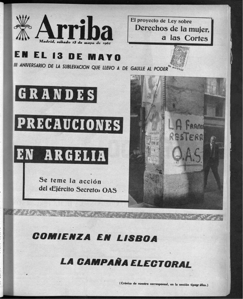 Miniatura de Arriba del 13 de mayo de 1961