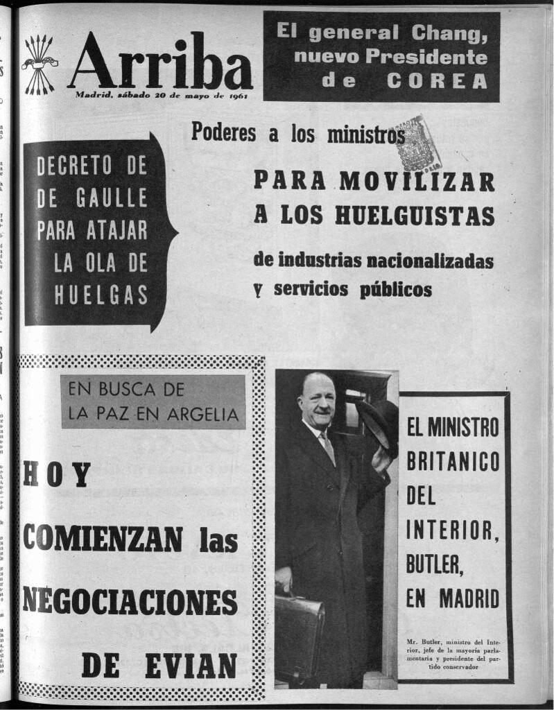 Miniatura de Arriba del 20 de mayo de 1961