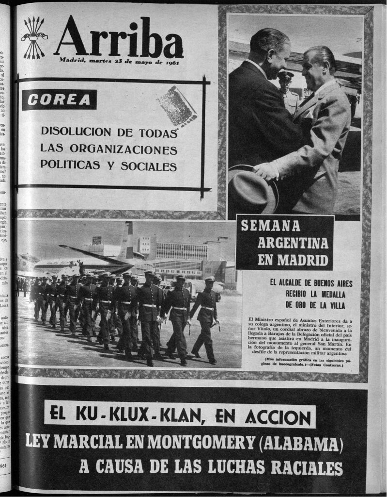 Miniatura de Arriba del 23 de mayo de 1961