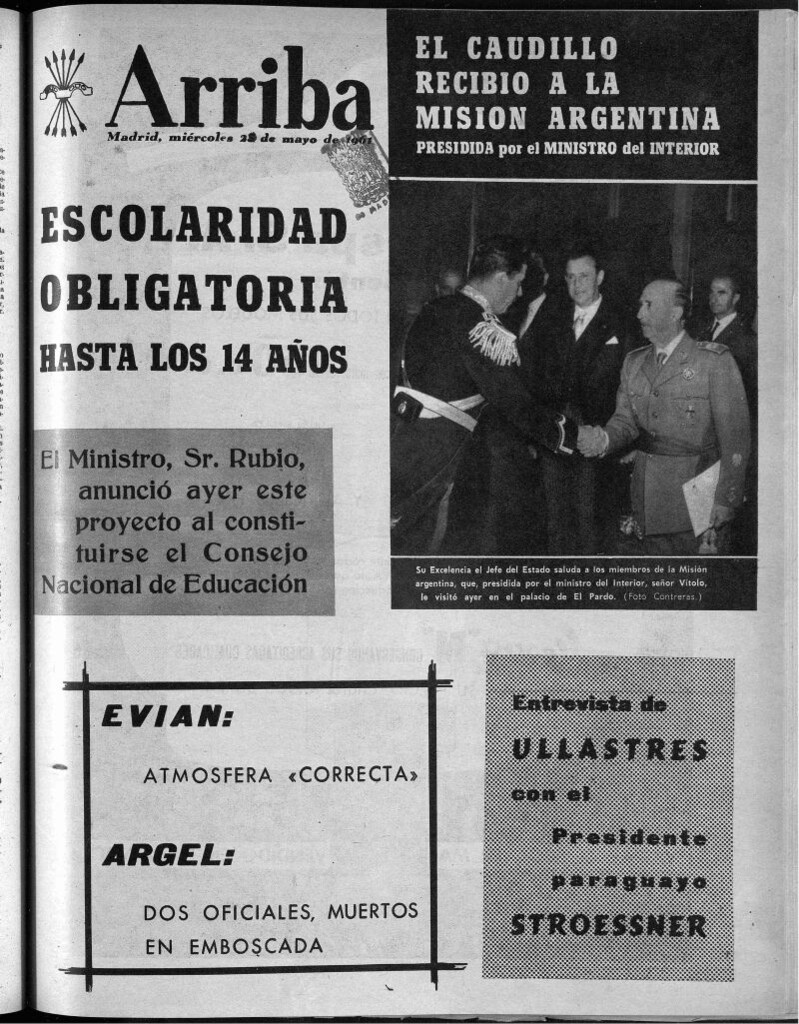Miniatura de Arriba del 24 de mayo de 1961