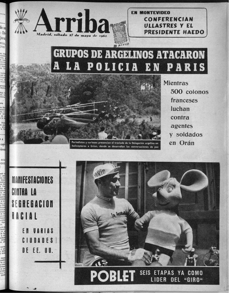 Miniatura de Arriba del 27 de mayo de 1961