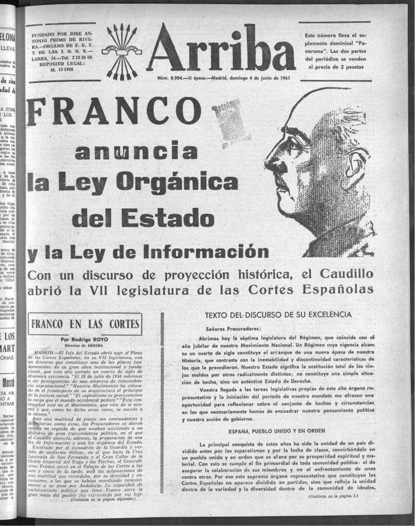 Miniatura de Arriba del 4 de junio de 1961