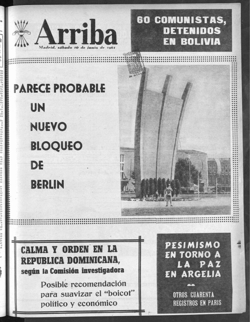 Miniatura de Arriba del 10 de junio de 1961