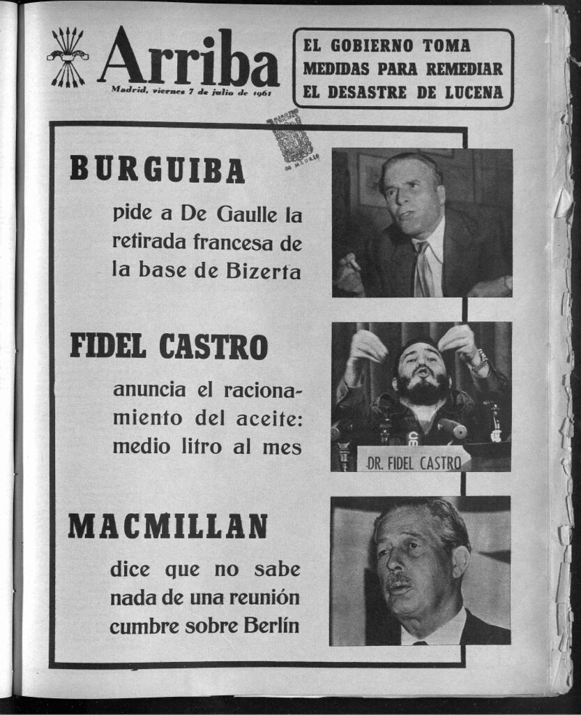 Miniatura de Arriba del 7 de julio de 1961