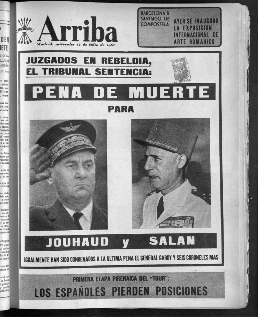 Miniatura de Arriba del 12 de julio de 1961