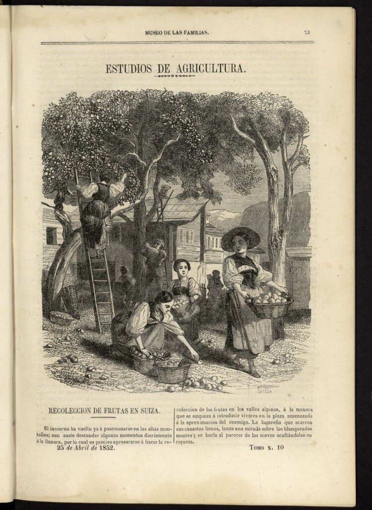 Miniatura de Museo de las familias: periódico mensual del 25 de abril de 1852