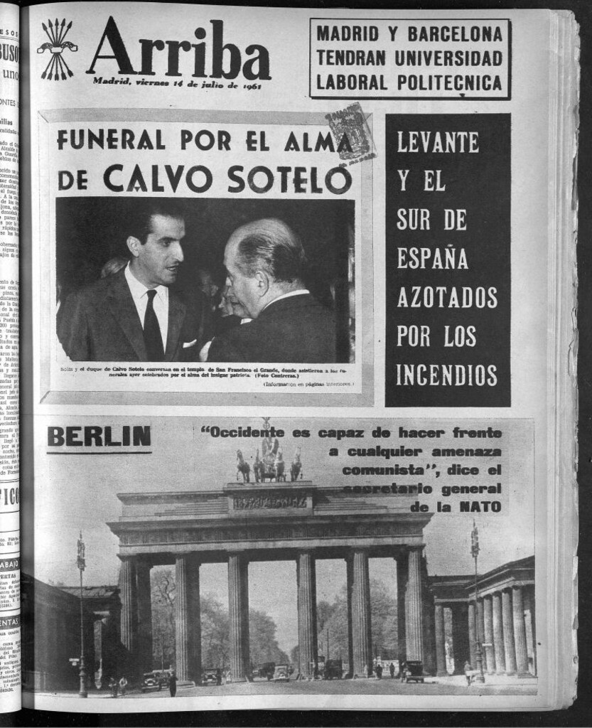 Miniatura de Arriba del 14 de julio de 1961