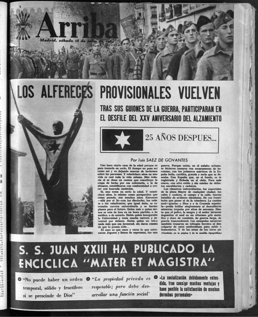 Miniatura de Arriba del 15 de julio de 1961